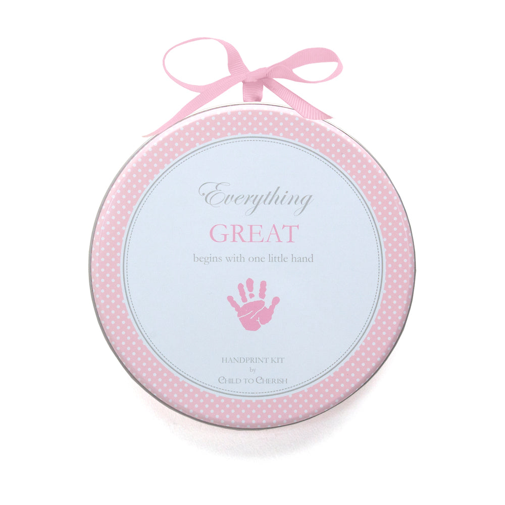 Everything Great Oven Baked Clay Handprint Kit – Child to Cherish