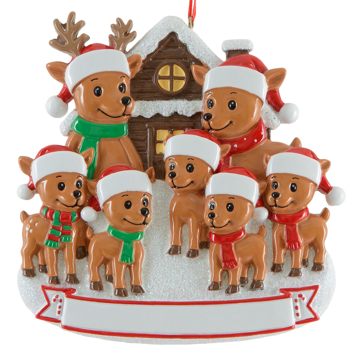 Reindeer Family of 7