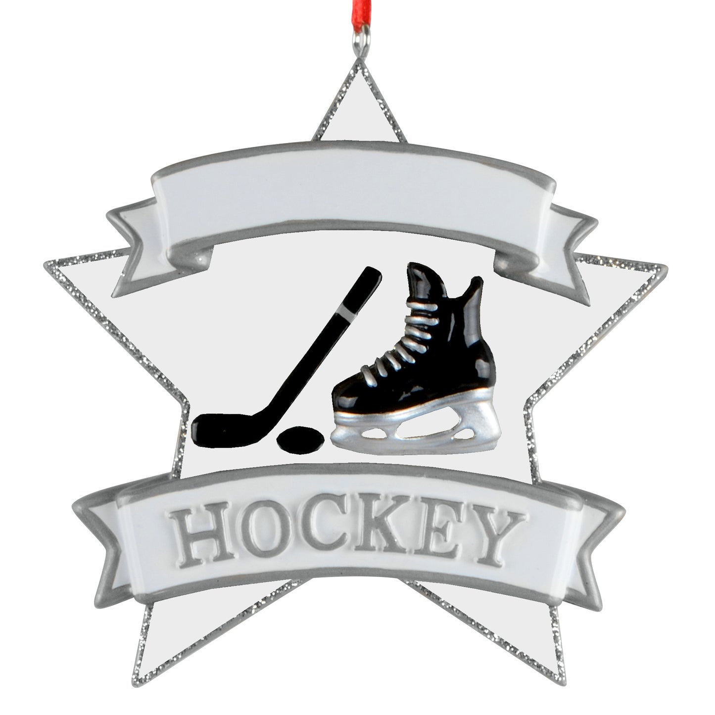 Silver Hockey Star