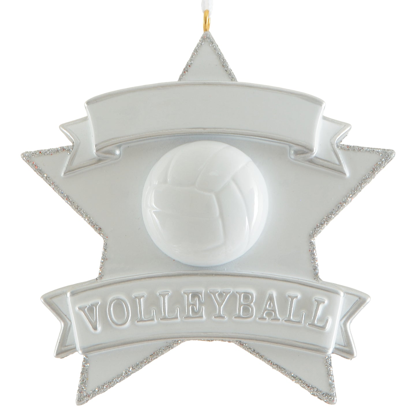 Silver Volleyball Star