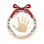 A Stitch in Time Handprint Ornament Child to Cherish