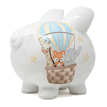 Air Balloon Piggy Bank Child to Cherish