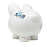 Box Car Train Piggy Bank Child to Cherish