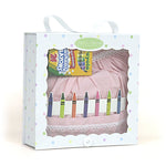 Crayon Apron Pink Confetti Boxed Child to Cherish
