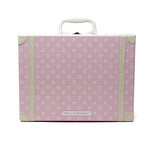 Going To Grandmas XO Suitcase Pink With Swaddle Child to Cherish