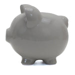 Large Piggy Bank Gray Child to Cherish 