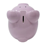 Large Piggy Bank Lavender Child to Cherish