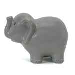 Large Stitched Elephant Bank Grey 2.5 Child to Cherish 