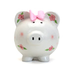 Posies & Polka Dots Piggy Bank Child to Cherish
