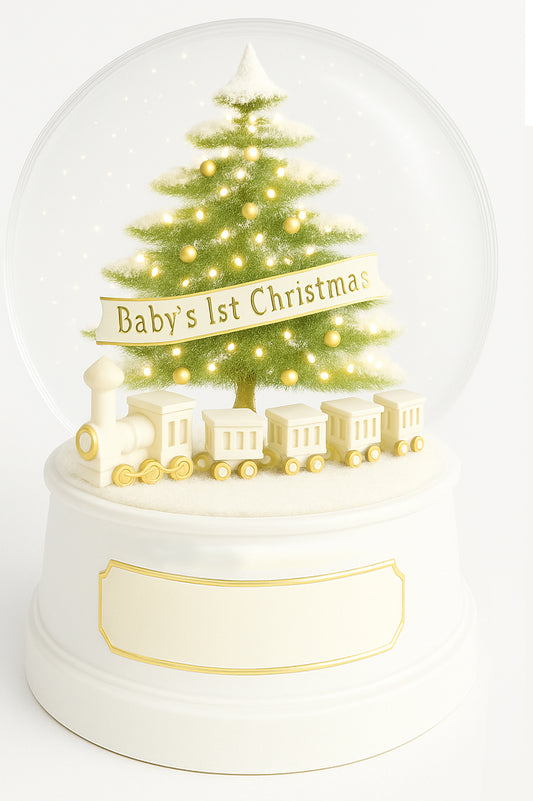 Baby's First Train Snow Globe