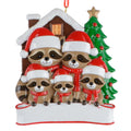 Raccoon Family of 5