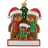 Christmas Bear Family of 3