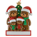 Christmas Bear Family of 4
