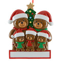 Christmas Bear Family of 5