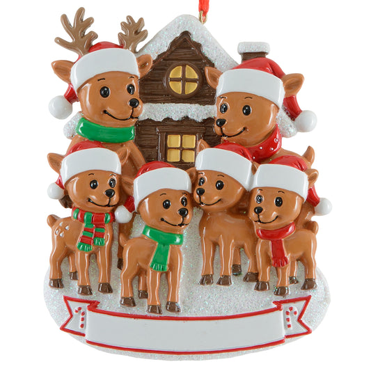 Reindeer Family of 6
