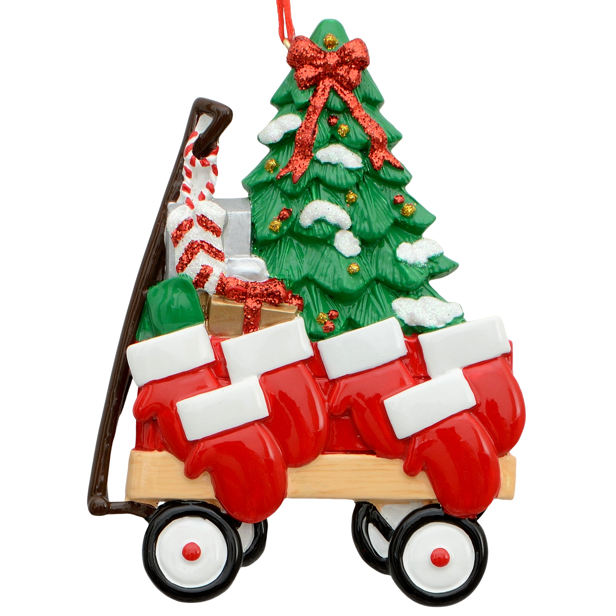 Red Wagon Family of 6