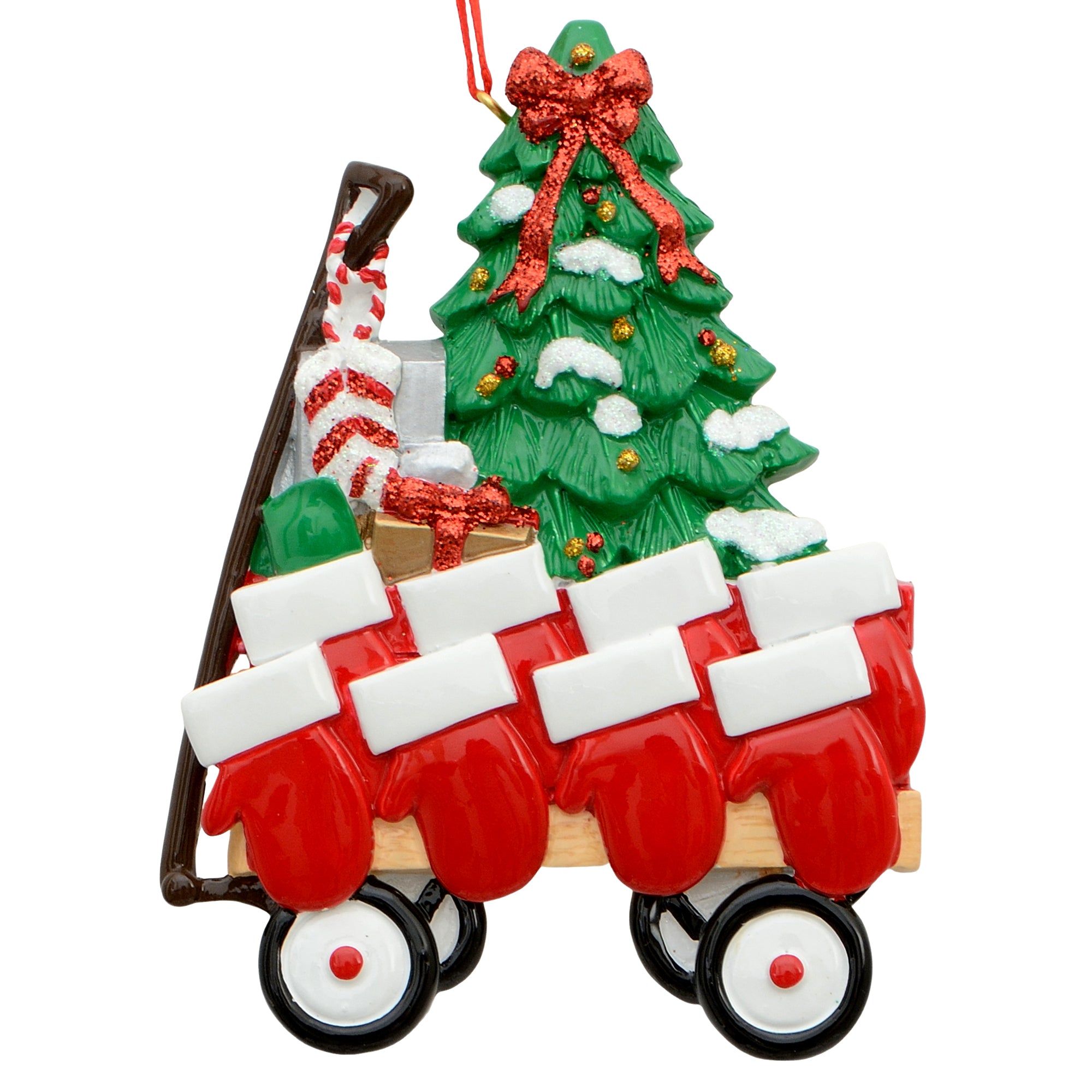 Red Wagon Family of 8