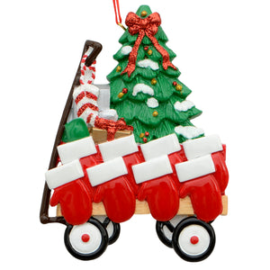 Red Wagon Family of 8
