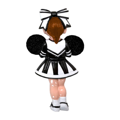 Red Hair Cheerleader - Black