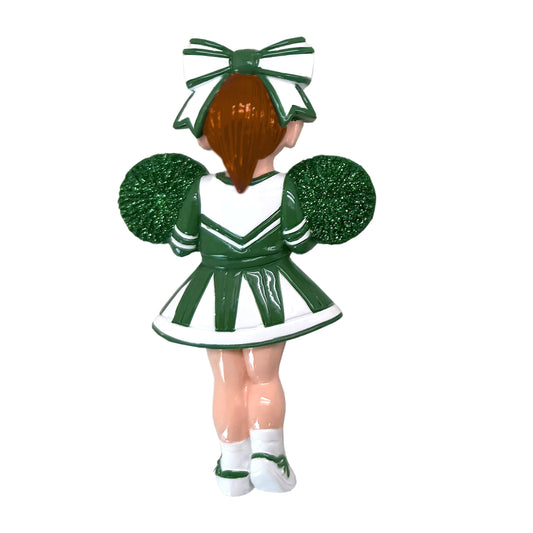 Red Hair Cheerleader - Green
