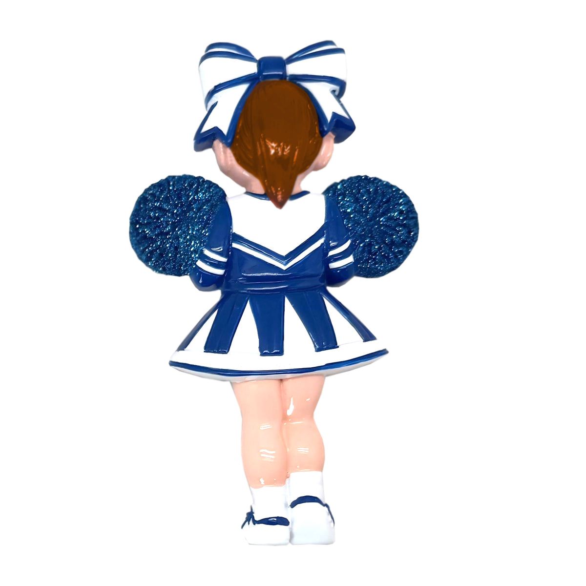 Red Hair Cheerleader - Royal Blue