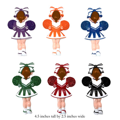 Red Hair Cheerleader - Royal Blue