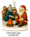 Santa Campfire with Bears