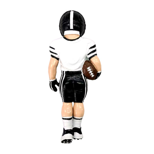 Light Skin Football Player - Black