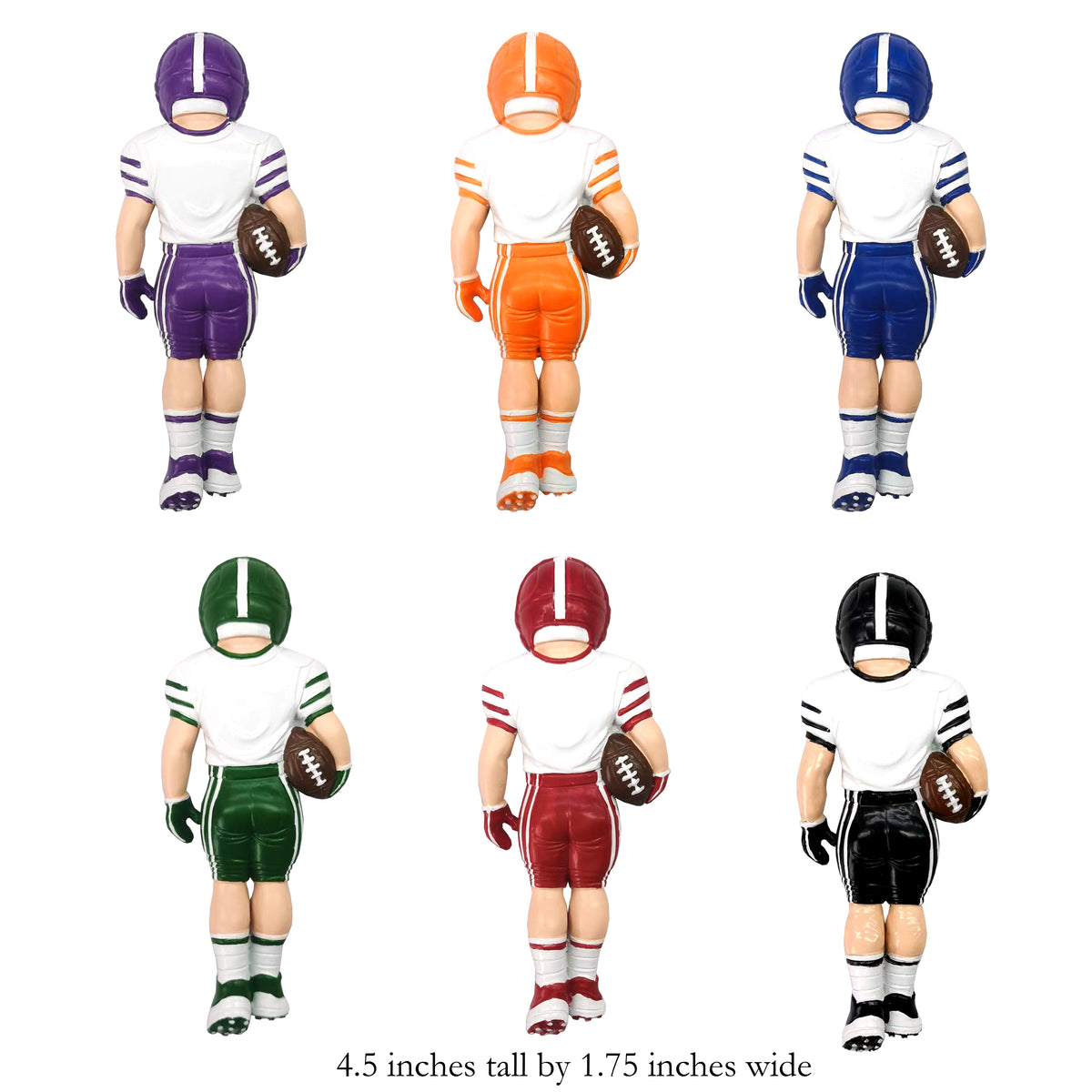 Light Skin Football Player - Royal Blue