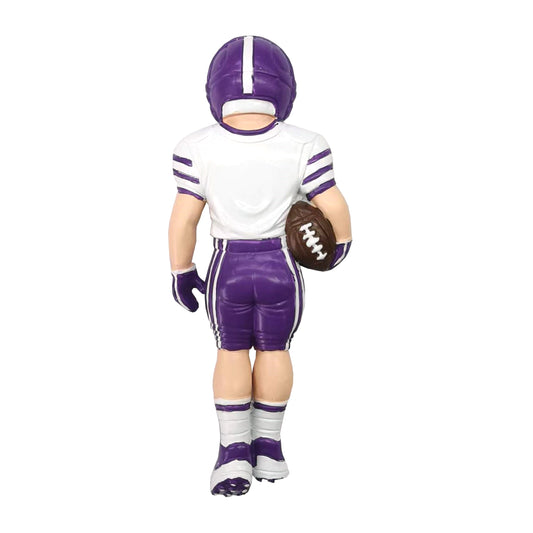 Light Skin Football Player - Purple