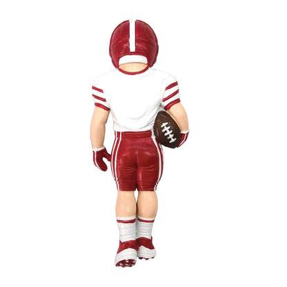Light Skin Football Player - Red