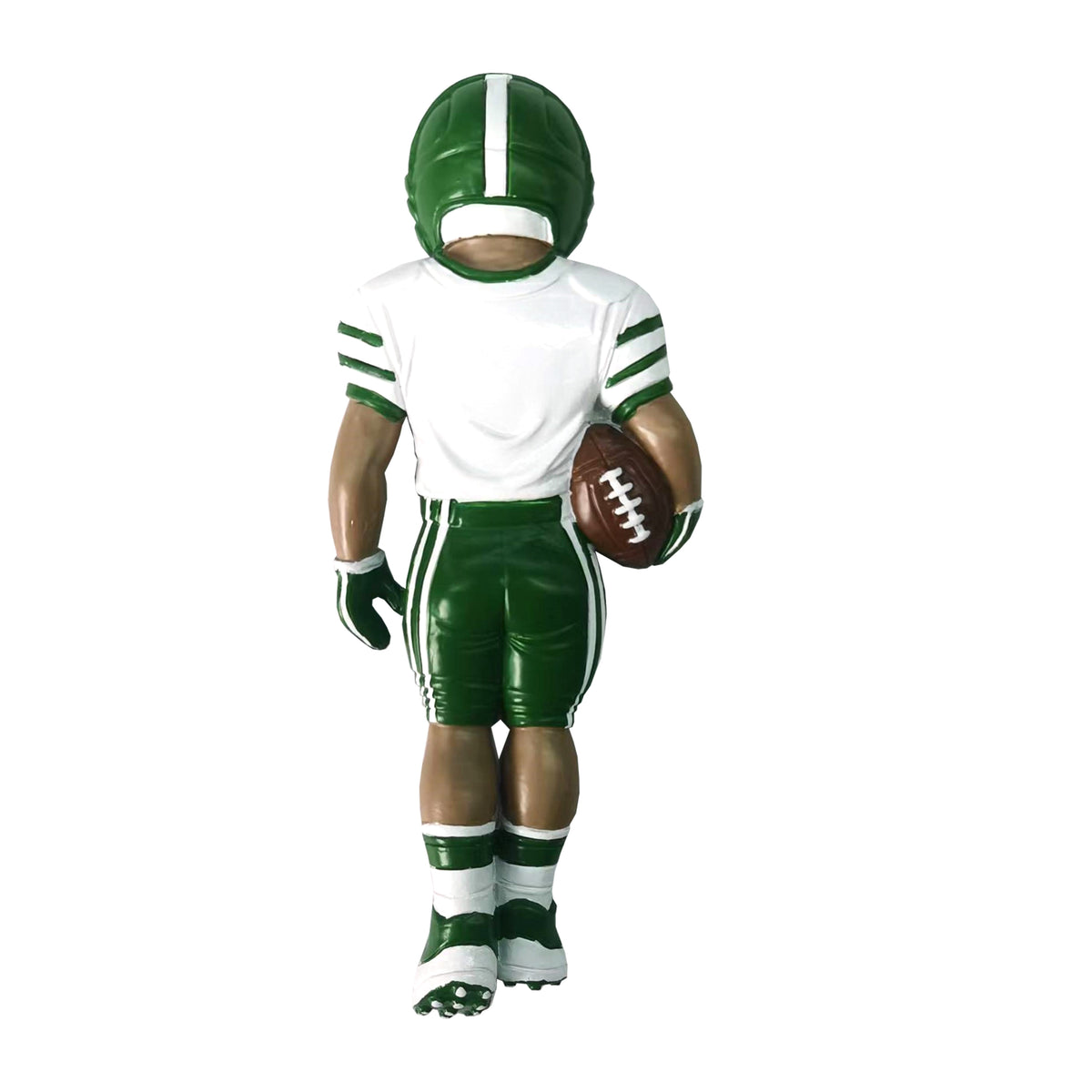 Dark Skin Football Player - Green