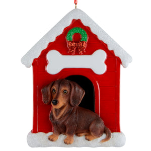 Brown Dachshund House