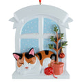 Calico Cat Window