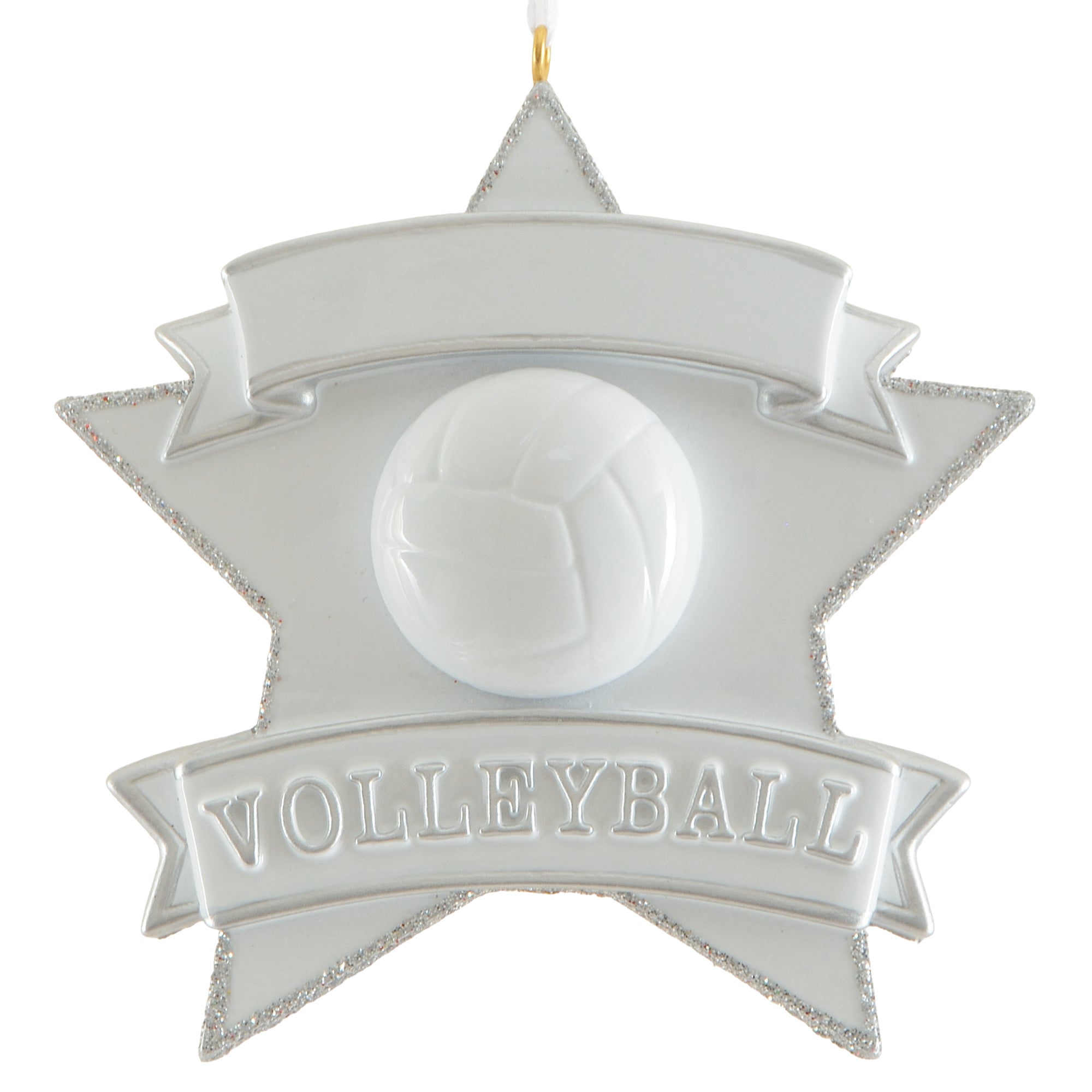 Silver Volleyball Star