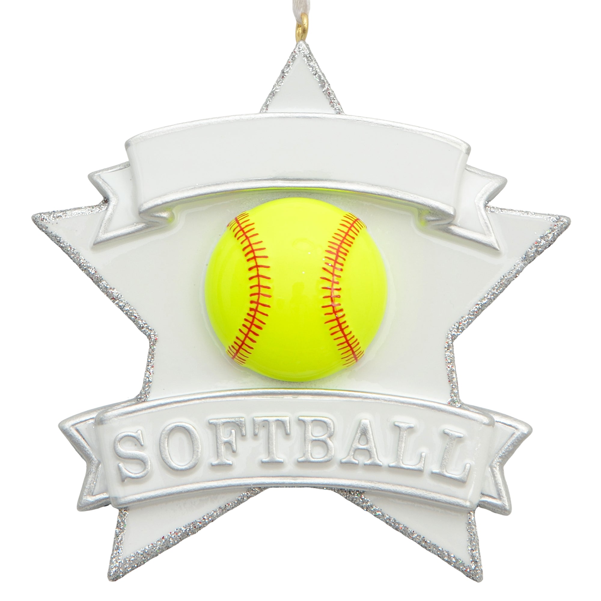 Silver Softball Star