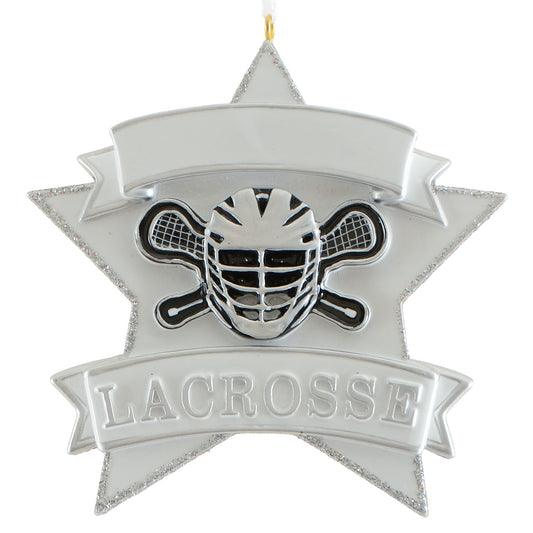 Silver Lacrosse Star