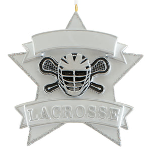 Silver Lacrosse Star