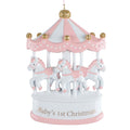 Babys 1st  Carousel Pink