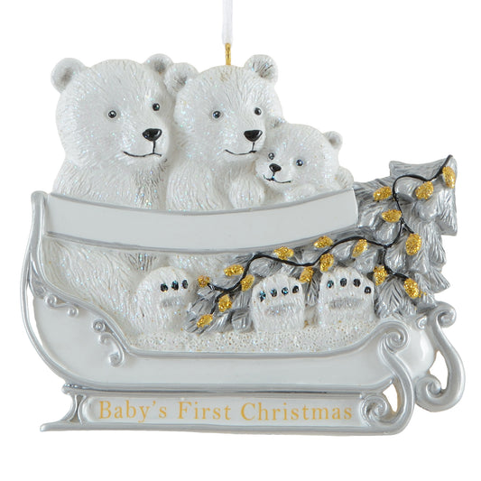 Polar Bear Baby's 1st Christmas