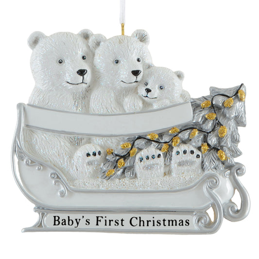 Polar Bear Baby's 1st Christmas
