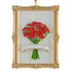 Gold Frame of Red Roses