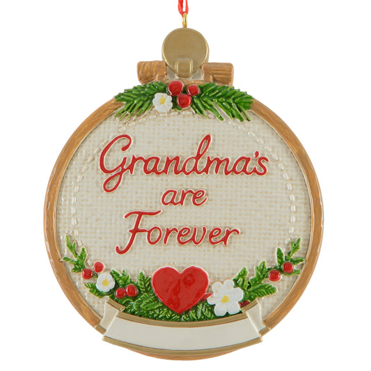 Grandma's are Forever Hoop