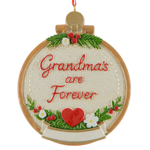 Grandma's are Forever Hoop