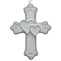 Double Hearts Cross