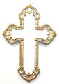 Edwardian Cross -Gold/Silver