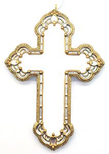 Edwardian Cross -Gold/Silver