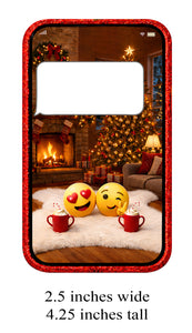 Red Christmas Cell Phone