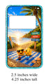 Blue Beach Cell Phone
