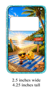 Blue Beach Cell Phone